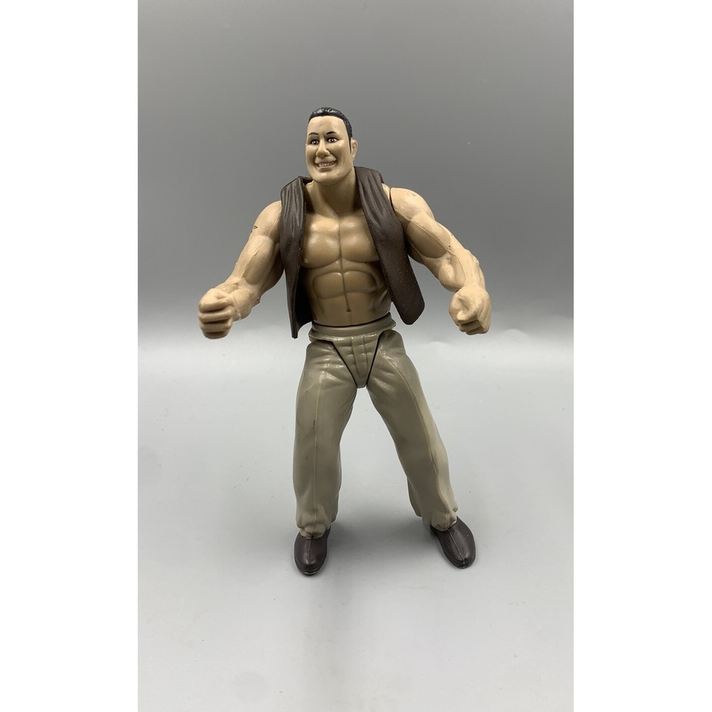 The Rock Off The Mat 1998 Jakks Pacific WWE figure Rocky Maivia